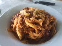 Tuck into homemade pasta at Ristorante Calura Donnafugata