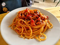 Savour spaghetti at Il Chiosco Di Savaglia