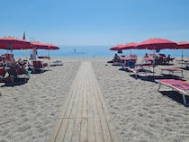 Soak up the sun at Lido Copacabana