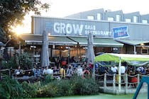 Experience live music and sustainable dining at Grow