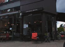 Head to Hampstead for Coffee at ginger & white