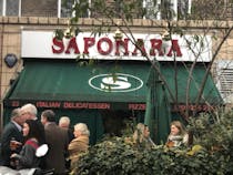 Grab a fresh bite at Saponara 