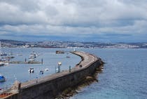 Walk along the Brixham Breakwater