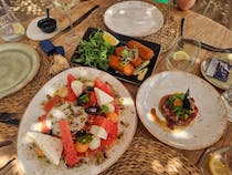 Dine at LUUMA Beach Marbella