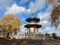 Enjoy a moment of reflection at the London Peace Pagoda