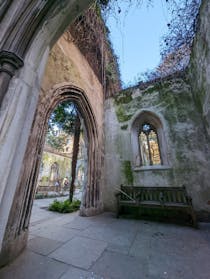 Explore the enchanting ruins of St Dunstan in the East