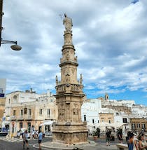 Admire the Colonna di Sant'Oronzo