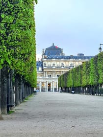 Relax in the tranquil gardens of Palais-Royal