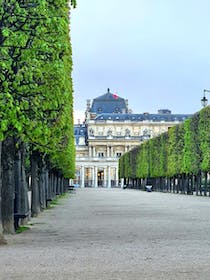 Relax in the tranquil gardens of Palais-Royal