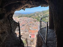 Take in the views at Cuevas de Ojén