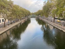 Walk on the Canal Saint-Martin