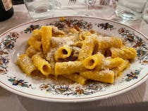 Sample the pasta at Ristorante Il Cortile dal 1929