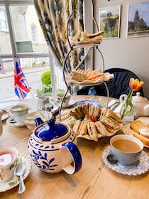 Try afternoon tea at The Kitchen