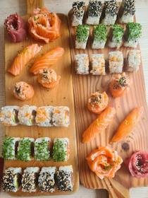 Enjoy sushi at Peixarolo