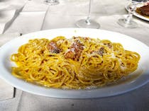 Try the pasta at La Dolce Vita