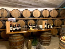 Experience a wine tasting at Winery De Angelis