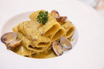 Feast on pasta at Accènto Restaurant