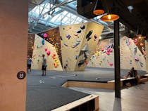 Get a workout in at Climbing District