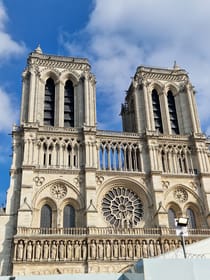 Enjoy gothic architecture at the Notre Dame