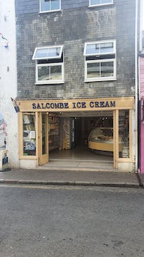 Grab a cone from Salcombe Dairy Ice Cream