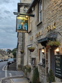 Enjoy a cosy meal at The Royal Oak