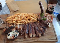 Enjoy a steak at La Tana del Falco