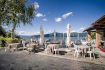 Enjoy a view with lunch at Ristorante Osteria Acqua Ciara