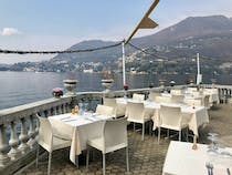 Soak up the views at Ristorante Momi