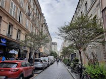 Visit the rue des Rosiers