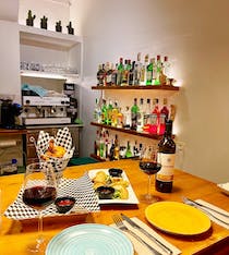 Grab a Drink and a Snack at Es forn cafè