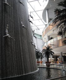 Marvel at Dubai Mall Waterfalls