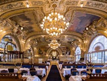 Have Lunch in style at the Train Bleu 