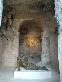 Check out Casa Cava's underground exhibits