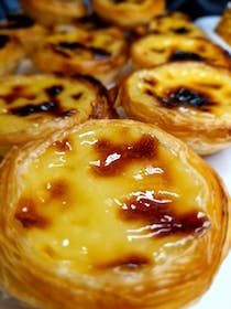 Grab a pastel de nata at Lisbon Bakery and Restaurant