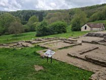 Explore the Great Witcombe Roman Villa