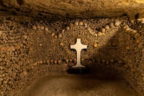 Explore old Paris in the Catacombs