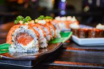 Try the sushi at Restaurante Yin Teppan Yaki