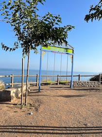 Swing over the Mediterranean at Mirador de Columpio