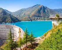 Experience the enchanting views at Tajo de la Encantada Dam