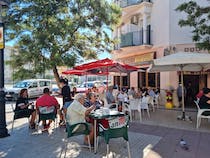 Enjoy Spanish breakfast in the sun at Bar - Cafeteria La Viña