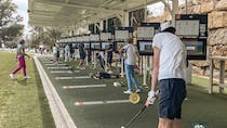 Train and relax at PG Golf & Sports Academy Trackman Range Atalaya