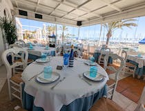 Try the fresh seafood at Restaurante El Palangre