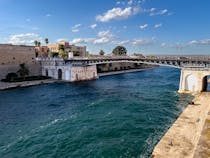 Take in the view at Ponte Girevole