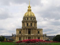 Admire the Invalides' golden dome