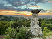 Take in the breathtaking views at Devil's Chimney