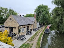 Enjoy a pint at The Jolly Boatman