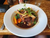 Enjoy hearty fare at The White Hart Inn