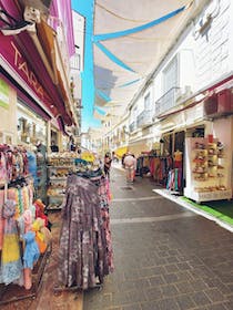 Explore the vibrant Centro Comercial Abierto de Nerja