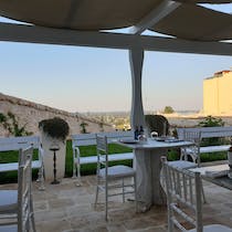 Dine with a view at Ristorante I Templari