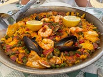 Try the paella at Bodeguita Santa Maria